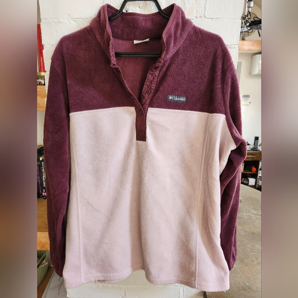 Two tone Columbia fleece - Picture 1 of 3